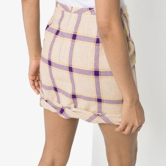 REJINA Pyo Cecilie linen skirt size 10(UK14) BNWT - Picture 2 of 10